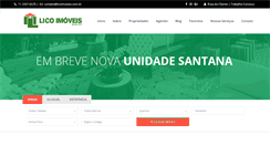 Desktop Screenshot of licoimoveis.com.br