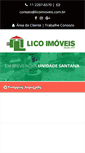 Mobile Screenshot of licoimoveis.com.br